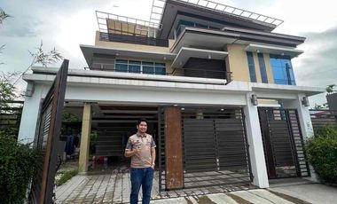 Spacious 420sqm 7BR House & Lot Fully-Furnished for Sale Inside Fairview Village Talisay near SRP