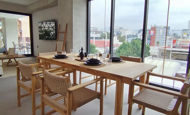 Renta Dptos Tipo Loft 2 Habs. con terraza en Interlomas