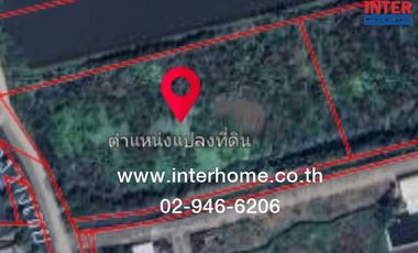 Vacant land 8 rai 144 sq.w. Vacant land, Soi Khlong Kwang Chai, Rama 2 Road, Ban Phaeo Road, Mueang Samut Sakhon, Samut Sakhon