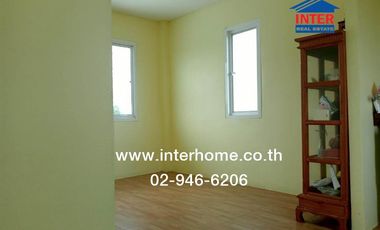 2-storey detached house, 190 sq m., detached house near Wellgrow Industry, Theparat Road, Burapha Withi Expressway, Bang Pakong, Chachoengsao