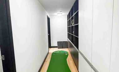 For Rent/Lease 2 BR with Maidsroom and Parking Fully Furnished Condo in - [ The Residences at Greenbelt San Lorenzo Tower ] - with Balcony Greenbelt Mall View - Corner Unit