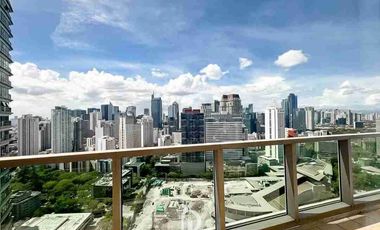 For Rent/Lease 2 BR with Maidsroom and Parking Fully Furnished Condo in - [ The Residences at Greenbelt San Lorenzo Tower ] - with Balcony Greenbelt Mall View - Corner Unit