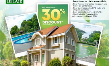 ✅13K MONTHLY PROMO❗120sqm LOT FOR SALE in Sta. Rosa Laguna BelAir III - up to 30% DISCOUNT‼️INQUIRE NOW❗