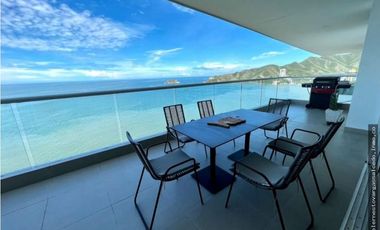 VENTA APARTAMENTO LUXURY FRENTE AL MAR RODADERO SUR – F.V