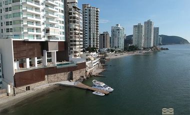 VENTA APARTAMENTO LUXURY FRENTE AL MAR RODADERO SUR – F.V