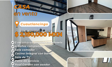 Casa en Venta en Fraccionamiento en Cuautlancingo, Puebla