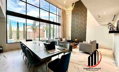 VENTA RESIDENCIA NUEVA  MISION DE LOS LAGOS,4 RECMS. TODAS CON BAÑO Y CLOSET VESTIDOR, ALBERCA,MODERBA EQUIPADA,797M2 T. Y 741M2 C. PANELES, UNIDADES.