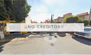 CASA EN CAMINO A ACOLMAN, URBI QUINTA MONTECARLO, CUAUTITLÁN IZCALLI, MÉXICO. ¡NO CRÉDITOS!