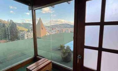 Se renta departamento amoblado de dor dormitorios, dúplex, penthouse. 12 de Octubre
