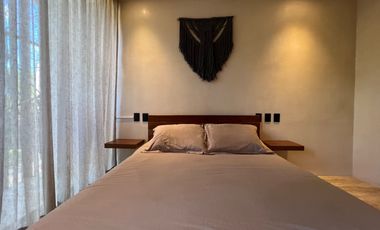 Acogedor departamento en renta. Corto y largo plazo en Tulum. A pocos minutos de las mejores playas.