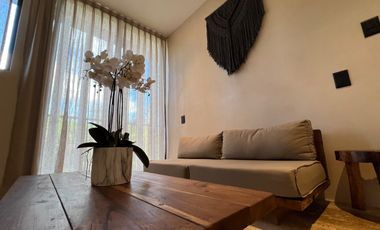 Acogedor departamento en renta. Corto y largo plazo en Tulum. A pocos minutos de las mejores playas.