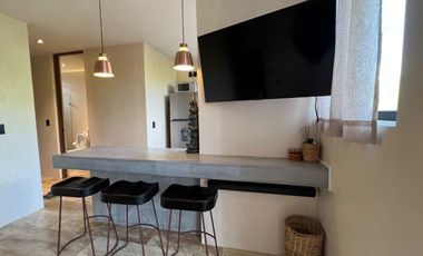 Acogedor departamento en renta. Corto y largo plazo en Tulum. A pocos minutos de las mejores playas.