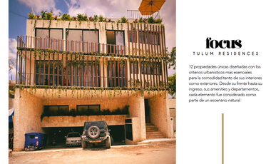 Luminoso departamento renta a corto y largo plazo en Tulum. A minutos del centro y de la playa.