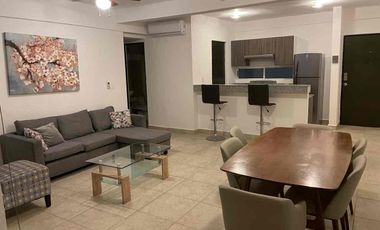 Departamento amueblado, en renta, con alberca, céntrico