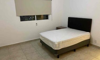 Departamento amueblado, en renta, con alberca, céntrico
