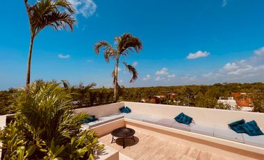 Oportunidad exclusivo departamento cerca de la playa de Tulum.