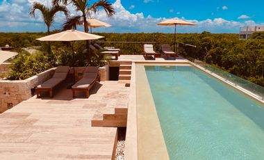 Oportunidad exclusivo departamento cerca de la playa de Tulum.