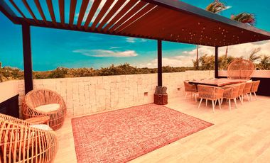 Oportunidad exclusivo departamento cerca de la playa de Tulum.