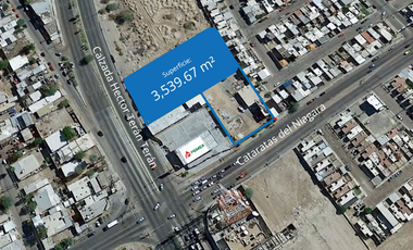 Se Renta Terreno Comercial Calz. Hector Terán Terán
