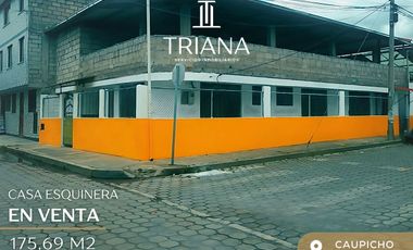 SE VENDE CASA INDEPENDIENTE ESQUINERA CON PROYECCIÓN A SEGUNDO PISO  EN  CAUPICHO SUR DE QUITO