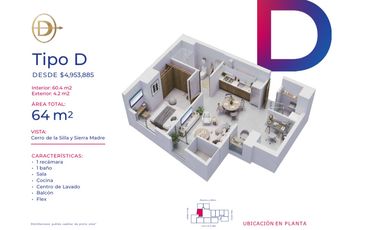 Departamentos en Preventa, Centro de Monterrey
