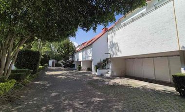 VENTA CASA EN CONDOMINIO, SAN JERONIMO LIDICE A UN PASO DEL PERIFÉRICO, SEGURIDAD 24 HRS