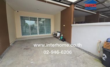 2-storey townhouse, 16 sq m, KC Cluster Village, Nimit Mai, Soi Maitrichit 7, Khlong Hok Wa Road, Nimit Mai Road, Lam Luk Ka, Pathum Thani