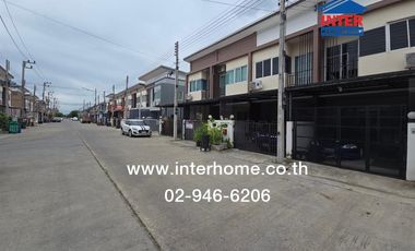 2-storey townhouse, 16 sq m, KC Cluster Village, Nimit Mai, Soi Maitrichit 7, Khlong Hok Wa Road, Nimit Mai Road, Lam Luk Ka, Pathum Thani
