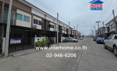 2-storey townhouse, 16 sq m, KC Cluster Village, Nimit Mai, Soi Maitrichit 7, Khlong Hok Wa Road, Nimit Mai Road, Lam Luk Ka, Pathum Thani