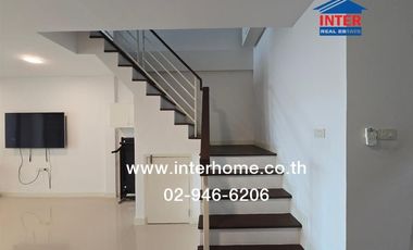 2-storey townhouse, 16 sq m, KC Cluster Village, Nimit Mai, Soi Maitrichit 7, Khlong Hok Wa Road, Nimit Mai Road, Lam Luk Ka, Pathum Thani