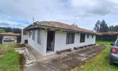SE VENDE CASA CAMPESTRE EN TOCA BOYACA