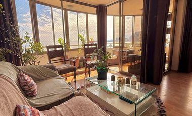 123 m2 - Vista unica - ARRIENDO Departamento Amplio con Excelente Ubicación