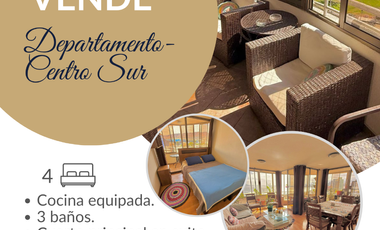 123 m2 - Vista unica - ARRIENDO Departamento Amplio con Excelente Ubicación