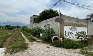 VENTA DE TERRENO BARDADO DE 420 M2 EN SAN CARLOS, YAUTEPEC.