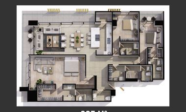 ¡NUEVO! PENTHOUSE 3 REC. Y 3½ BAÑOS