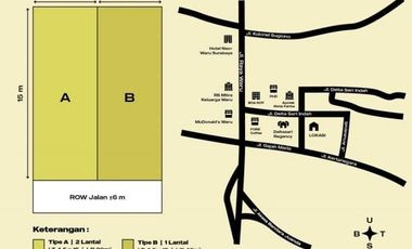 Rumah 2 Lantai Delta sari Indah Siap Huni