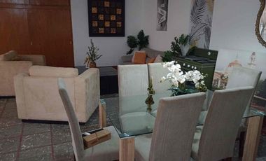 Renta de departamento amueblado en primer piso