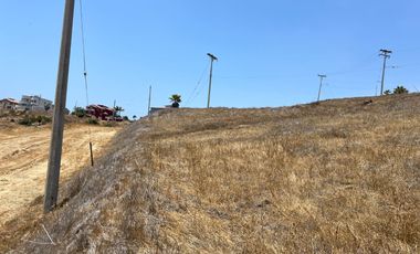 Terreno con Vista al Mar en Venta Lomas de Cantamar, Baja California. 380 M2.
