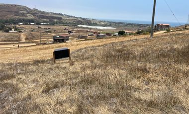 Terreno con Vista al Mar en Venta Lomas de Cantamar, Baja California. 380 M2.