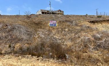 Terreno con Vista al Mar en Venta Lomas de Cantamar, Baja California. 380 M2.