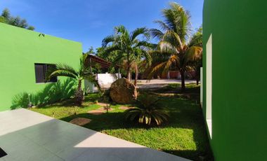 Venta ó renta de casa SIN muebles de un piso y 3 recámaras en Baspul