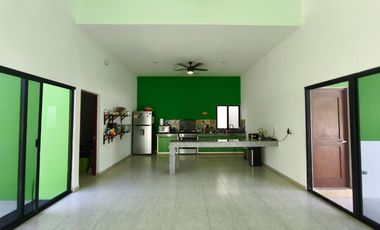 Venta ó renta de casa SIN muebles de un piso y 3 recámaras en Baspul