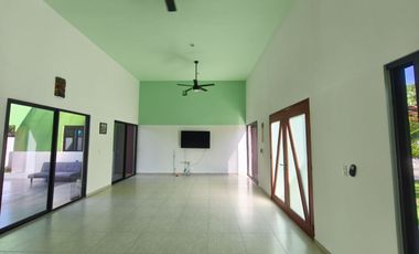 Venta ó renta de casa SIN muebles de un piso y 3 recámaras en Baspul