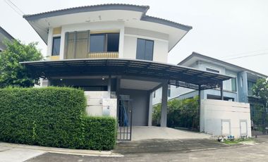 Twin House for Sale – Pruksa Village 32 Delight Donmuang - Local Road, Only 4 MB! Ready to Move In, 3 Bedrooms, Prime Location Near Donmuang Airport!