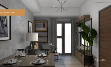 For Sale: 1BR Corner at Mandtra Residences in Tipolo, Mandaue City - 36sqm.
