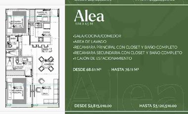 SE VENDE DEPARTAMENTO EN Bosque Cuauhtémoc, Rafael Carrillo, Cuauhtémoc, Morelia, Michoacán, México