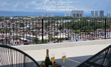 Departamento centrico en venta con hermosa vista al mar en el corazon de Puerto Vallarta