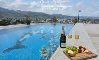 Departamento centrico en venta con hermosa vista al mar en el corazon de Puerto Vallarta