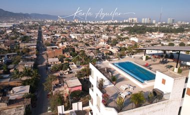 Departamento centrico en venta con hermosa vista al mar en el corazon de Puerto Vallarta