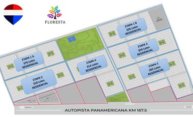 VENTA DE TERRENO Km 168 PAN. NORTE (HUAURA - VEGUETA)